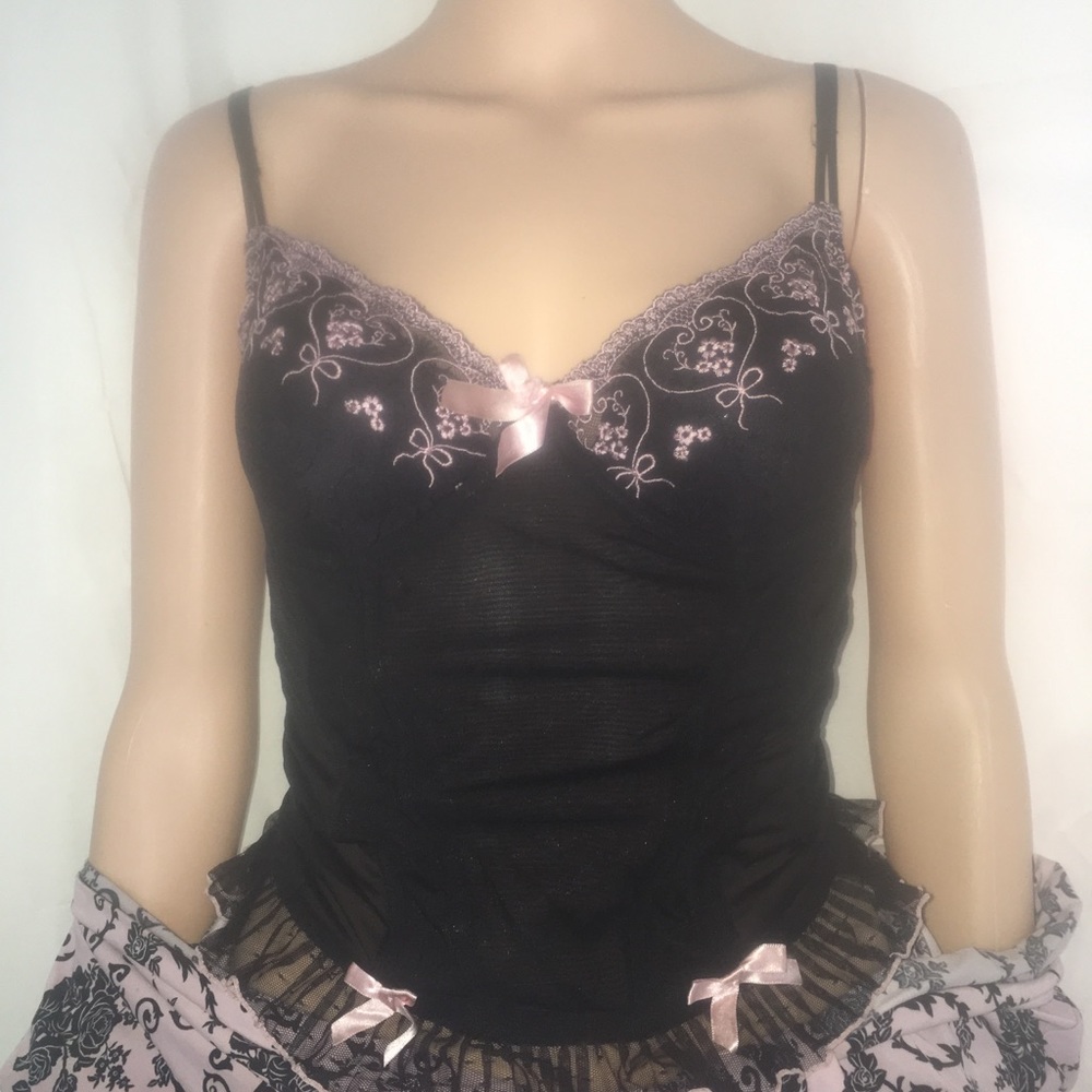 Corset styled lingerie top